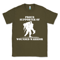 Army Green wounded warrior Classic Tee - FloraArt