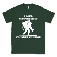 Sports Green wounded warrior Classic Tee - FloraArt