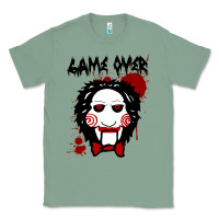 Sage Billy Puppet Saw Jigsaw Inspired Classic Tee - FloraArt