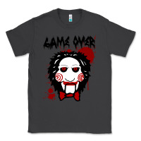 Smoke Billy Puppet Saw Jigsaw Inspired Classic Tee - FloraArt