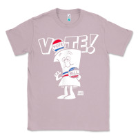 Lilac schoolhouse rock vote with bill with white type t shirt Classic Tee - FloraArt