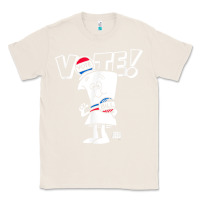 Natural schoolhouse rock vote with bill with white type t shirt Classic Tee - FloraArt