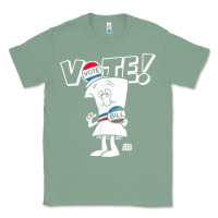 Sage schoolhouse rock vote with bill with white type t shirt Classic Tee - FloraArt