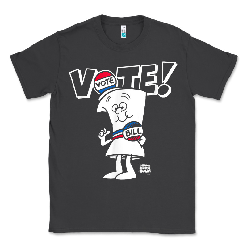 Schoolhouse Rock Vote With Bill With White Type T Shirt Classic Tee by FloraArt | Teevron