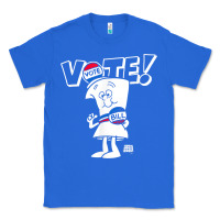 True Royal schoolhouse rock vote with bill with white type t shirt Classic Tee - FloraArt