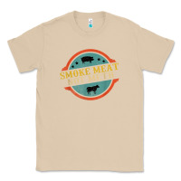 Mushroom smoke meat not meth funny bbq grill lover meat lover retro Classic Tee - FloraArt