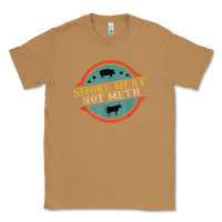 Toasted Coconut smoke meat not meth funny bbq grill lover meat lover retro Classic Tee - FloraArt