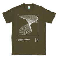 Army Green Cabaret Voltaire Minimal Style Graphic Artwork Design gift Classic Tee - FloraArt