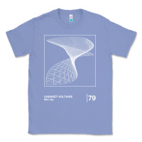 Colony Blue Cabaret Voltaire Minimal Style Graphic Artwork Design gift Classic Tee - FloraArt