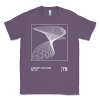 Lavender Cabaret Voltaire Minimal Style Graphic Artwork Design gift Classic Tee - FloraArt