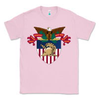 Bubblegum Pink United States, Military Academy Classic Tee - FloraArt