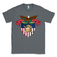 Charcoal Heather United States, Military Academy Classic Tee - FloraArt