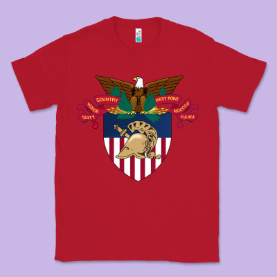 United States, Military Academy Classic Tee Designed By Floraart