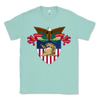 Seafoam United States, Military Academy Classic Tee - FloraArt