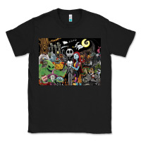 Black nightmare before christmas Classic Tee - FloraArt