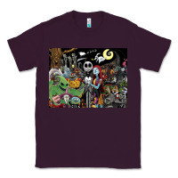 Plum nightmare before christmas Classic Tee - FloraArt