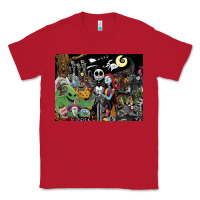 Red nightmare before christmas Classic Tee - FloraArt