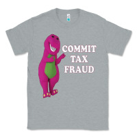 Heather Grey commit tax fraud essential Classic Tee - FloraArt