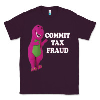 Plum commit tax fraud essential Classic Tee - FloraArt