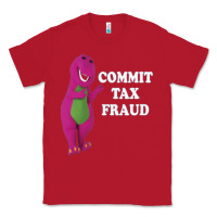 Red commit tax fraud essential Classic Tee - FloraArt