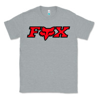Heather Grey fox Classic Tee - FloraArt