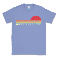 Colony Blue Rowing . Retro Style  For Rower Classic Tee - FloraArt