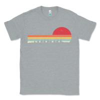 Heather Grey Rowing . Retro Style  For Rower Classic Tee - FloraArt