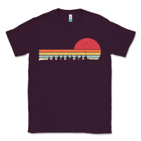 Plum Rowing . Retro Style  For Rower Classic Tee - FloraArt