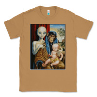 Toasted Coconut alien chimp baby religion conspiracy poster Classic Tee - FloraArt