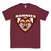 Burgundy st. bonaventure bonnies Classic Tee - FloraArt