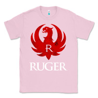 Bubblegum Pink vintage ruger Classic Tee - FloraArt
