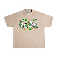 French Oak clover ghostie st.patrick's day Urban Heavy Tee - Artiststas
