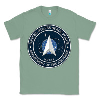 Sage Official United States Space Force USSF Military Patch Classic Tee - FloraArt