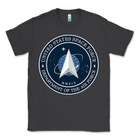 Smoke Official United States Space Force USSF Military Patch Classic Tee - FloraArt