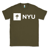 Army Green nyu new york university Classic Tee - FloraArt