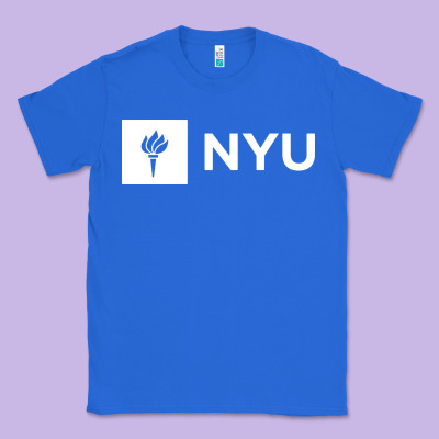 Nyu New York University Classic Tee Designed By Floraart