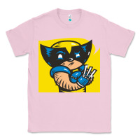 Bubblegum Pink snikt i, wolverine Classic Tee - FloraArt