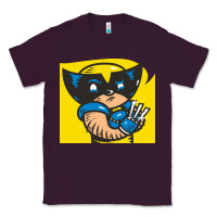 Plum snikt i, wolverine Classic Tee - FloraArt