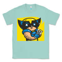 Seafoam snikt i, wolverine Classic Tee - FloraArt