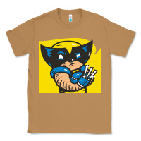 Toasted Coconut snikt i, wolverine Classic Tee - FloraArt