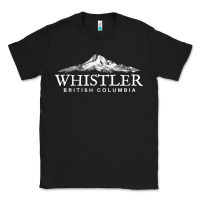 Black whistler british columbia shirt long sleeve, mountain tee Classic Tee - FloraArt