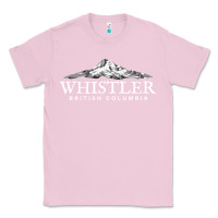 Bubblegum Pink whistler british columbia shirt long sleeve, mountain tee Classic Tee - FloraArt