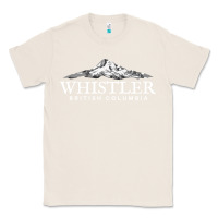 Natural whistler british columbia shirt long sleeve, mountain tee Classic Tee - FloraArt