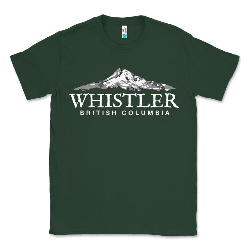 Whistler British Columbia Shirt Long Sleeve, Mountain Tee Classic Tee by FloraArt | Teevron