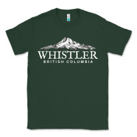 Sports Green whistler british columbia shirt long sleeve, mountain tee Classic Tee - FloraArt