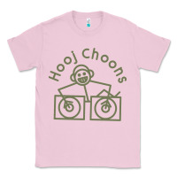 Bubblegum Pink Hooj Choons (Olive Green) Classic Tee - FloraArt