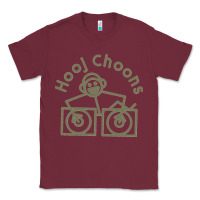 Burgundy Hooj Choons (Olive Green) Classic Tee - FloraArt
