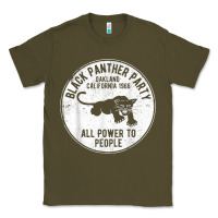 Army Green oakland california 1966 black panther party   dist Classic Tee - FloraArt