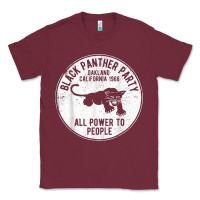 Burgundy oakland california 1966 black panther party   dist Classic Tee - FloraArt