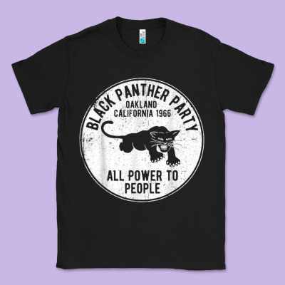 Oakland California 1966 Black Panther Party   Dist Classic Tee Designed By Floraart